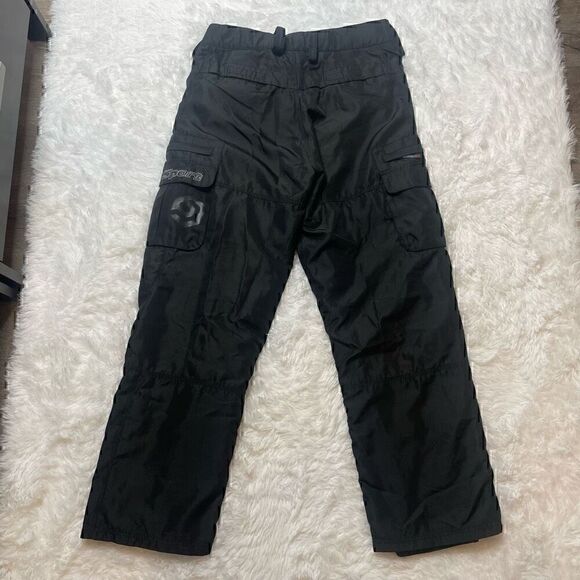 Ocean Pacific OP Sport Fleece Lined Ski Snowboard Pants Black Pockets Mens Sz L - Picture 14 of 15
